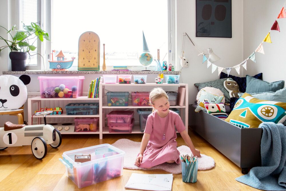 Säilytyslaatikko SmartStore Colour 31 L Roosa 50 x 39 x 26 cm