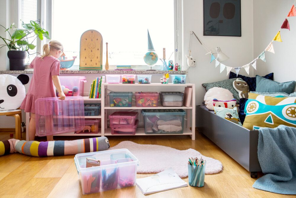 Säilytyslaatikko SmartStore Colour 31 L Akvamariini 50 x 39 x 26 cm