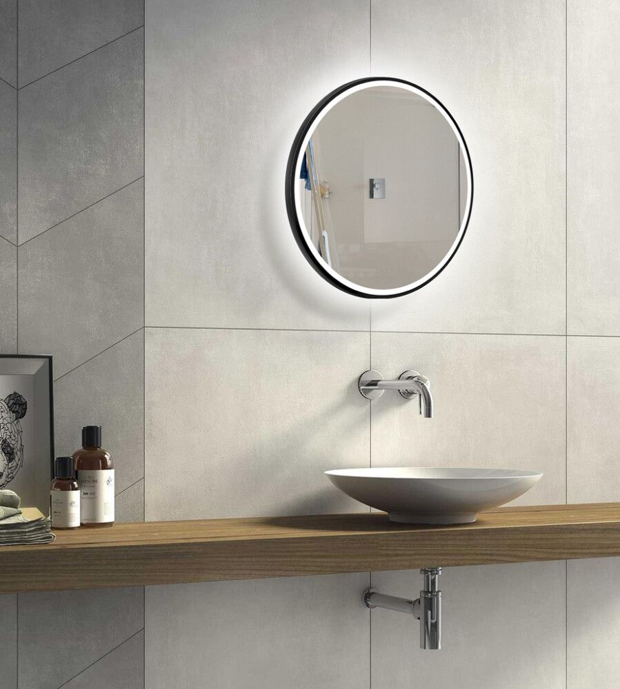 LED-valopeili Desire musta 55 cm