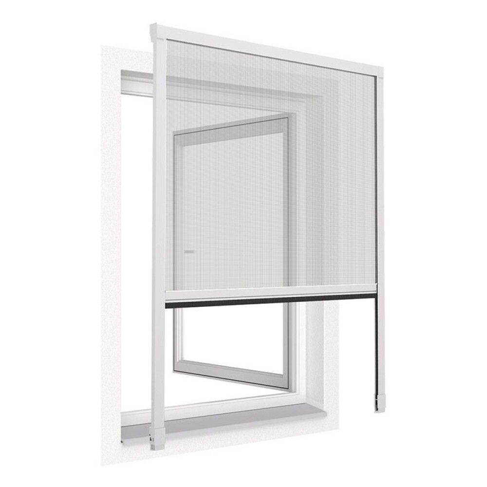 Hyönteisverkko Ikkunaan Easy Life Valkoinen 100 x 160 cm