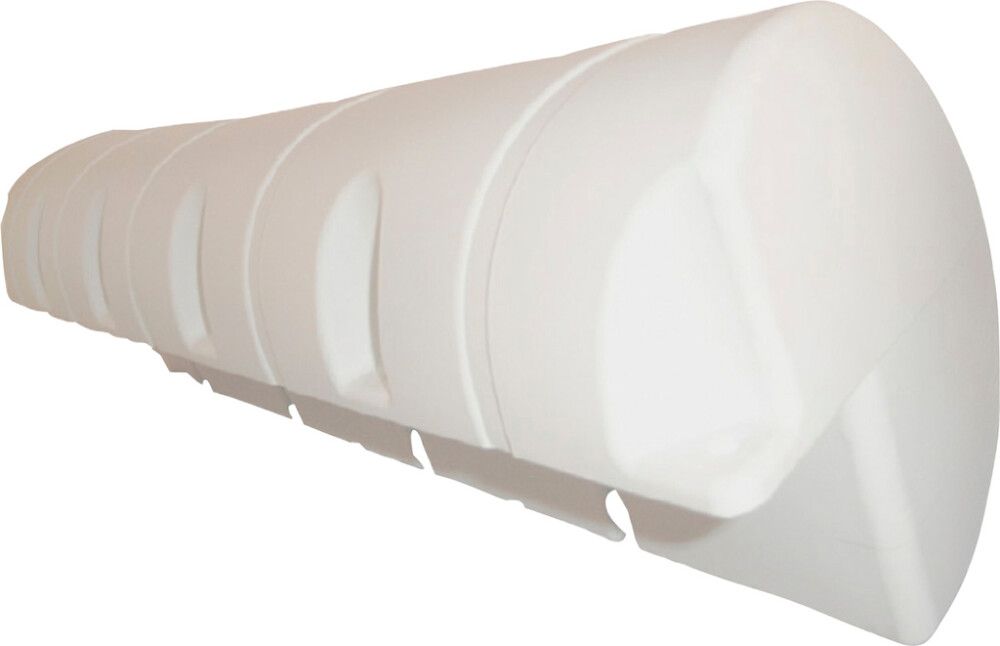 Pyöreä laiturilepuuttaja Talamex 110 x 24 x 24 cm Valkoinen