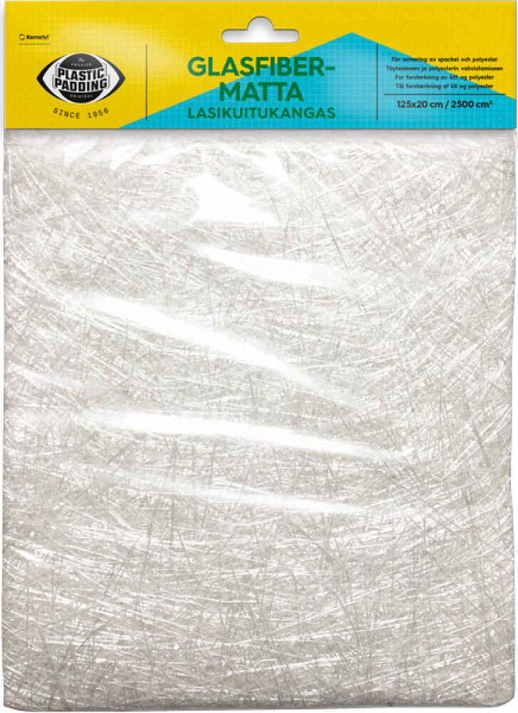 Lasikuitumatto Plastic Padding 125 x 20 cm