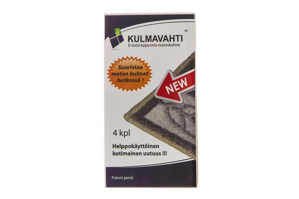 Kulmavahti matolle 10 x 10 cm 4 kpl