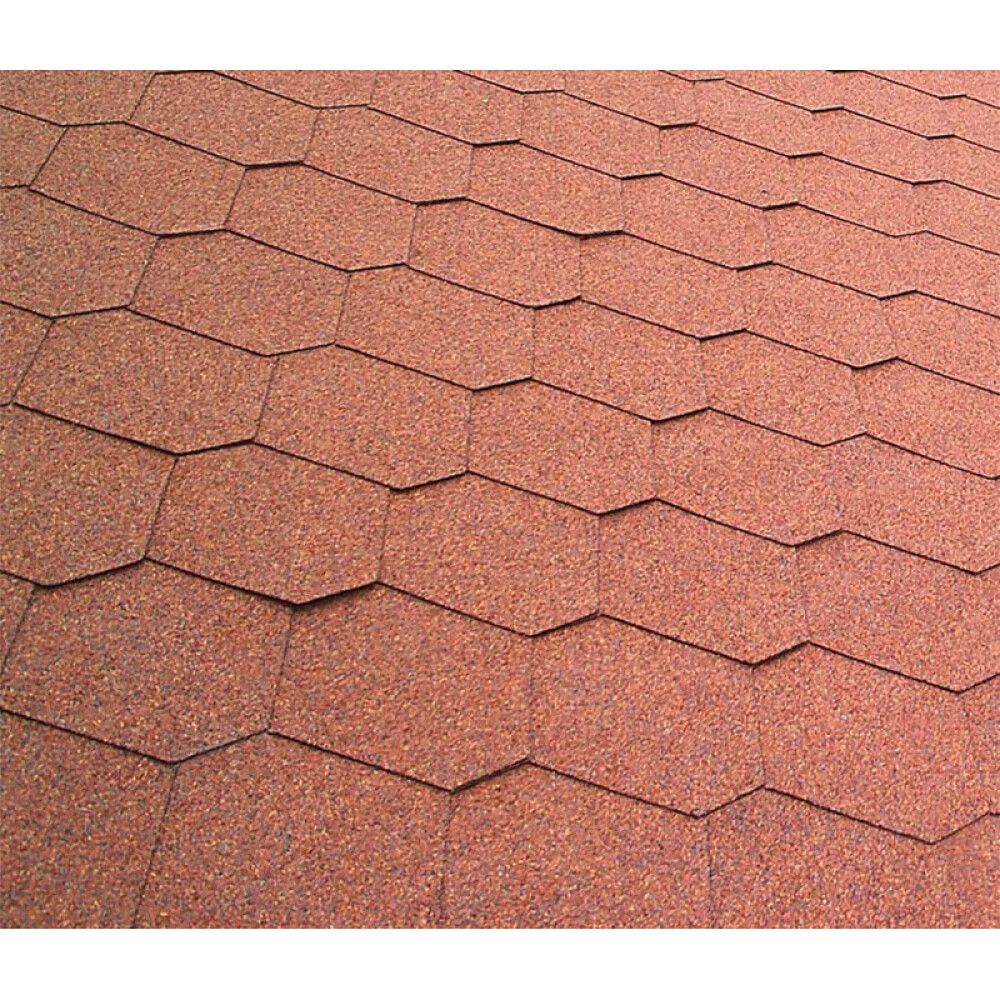 Kattolaatta Plano Natur 3 m²/pkt tiilenpunainen