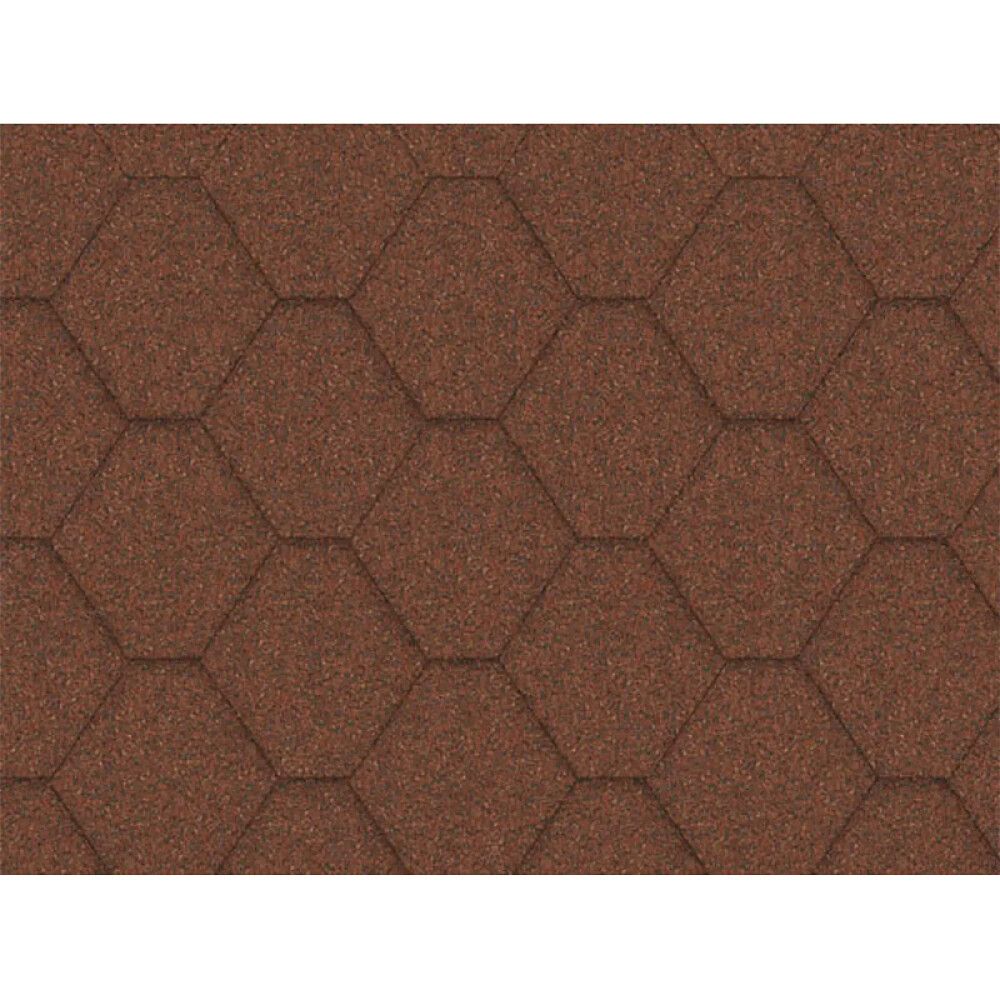 Kattolaatta Plano Natur 3 m²/pkt tiilenpunainen