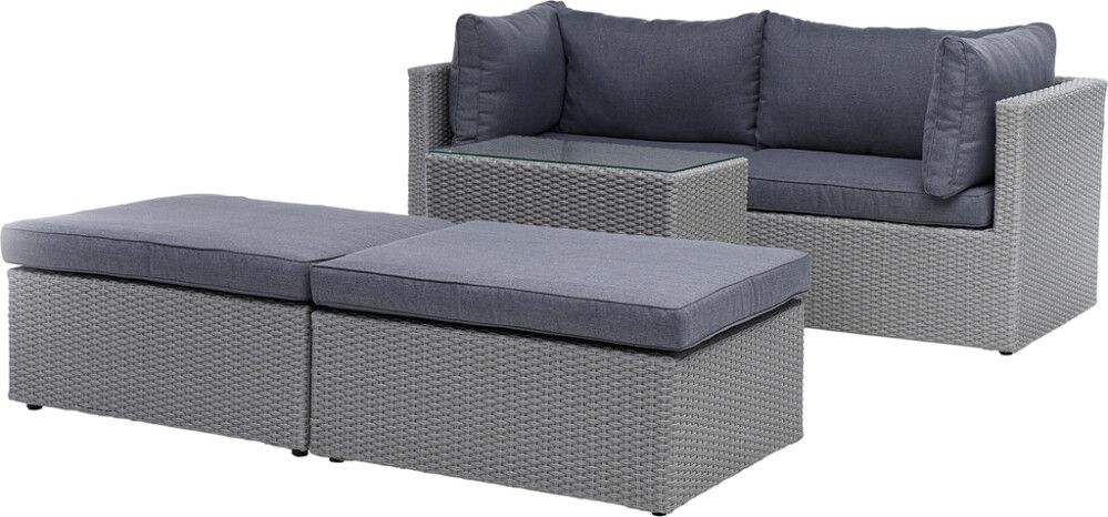 Divaanisohva All-In-One harmaa