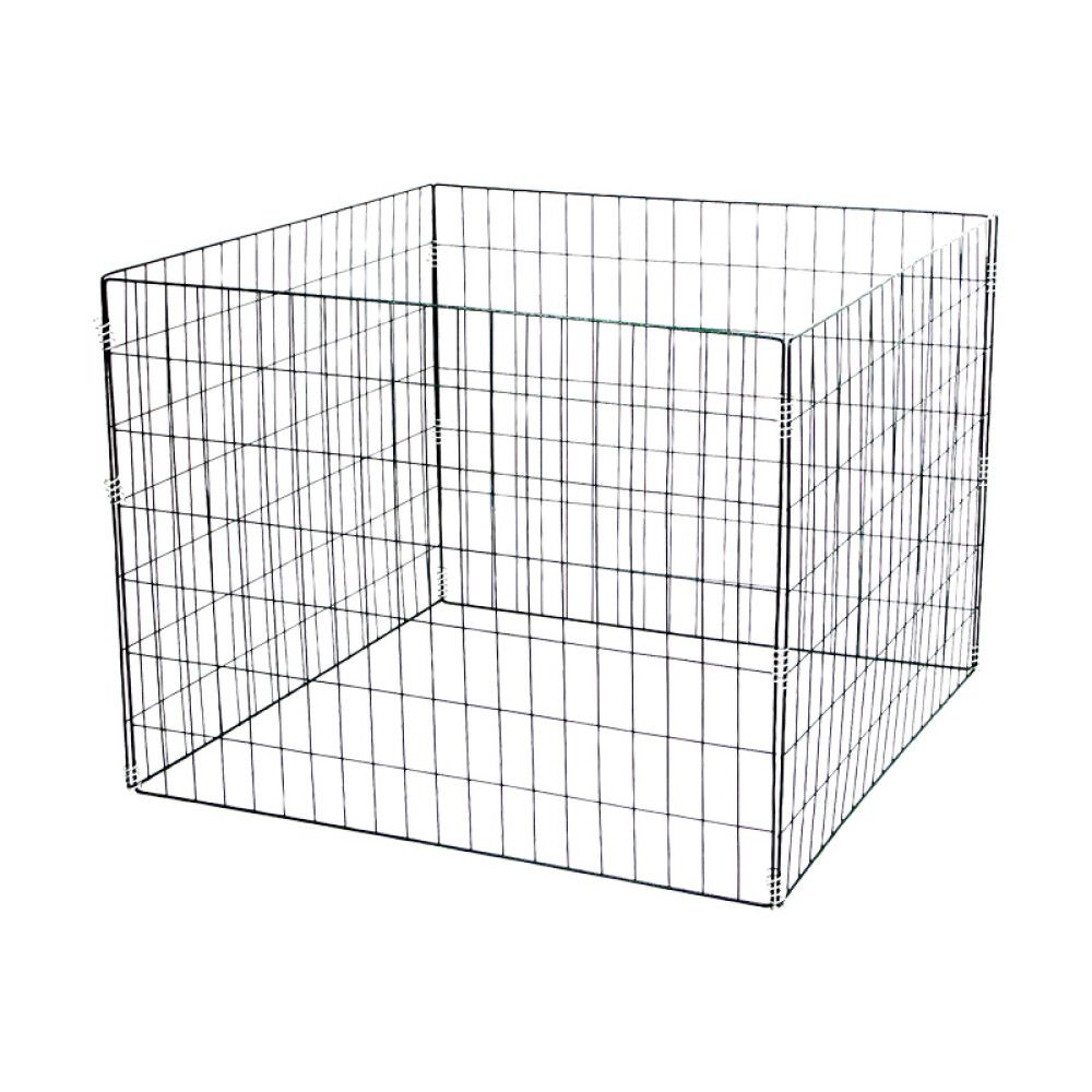 Lehtikompostori 90 x 90 x 70 cm teräs