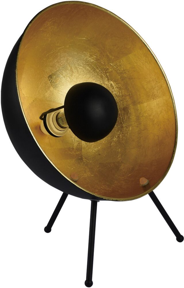 Pöytävalaisin Tween Light Molara musta/kulta Ø 40 cm