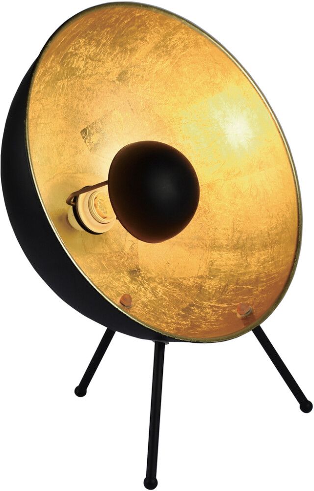 Pöytävalaisin Tween Light Molara musta/kulta Ø 40 cm