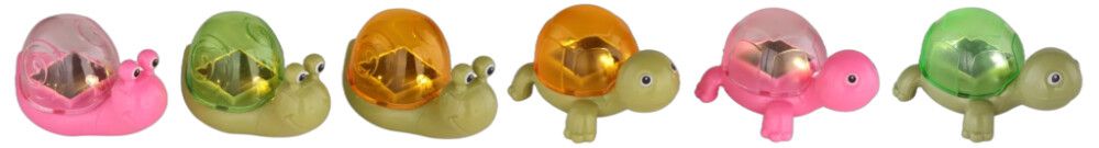 Solarvalaisin Globo värikkäät eläinhahmot 6 x 9,7 x 5,8 cm, värilajitelma