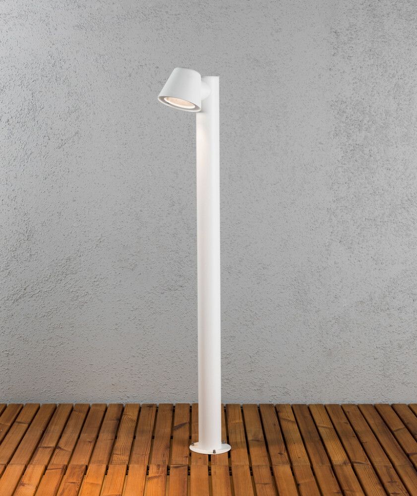 Ulkopylväsvalaisin Konstsmide Trieste Valkoinen