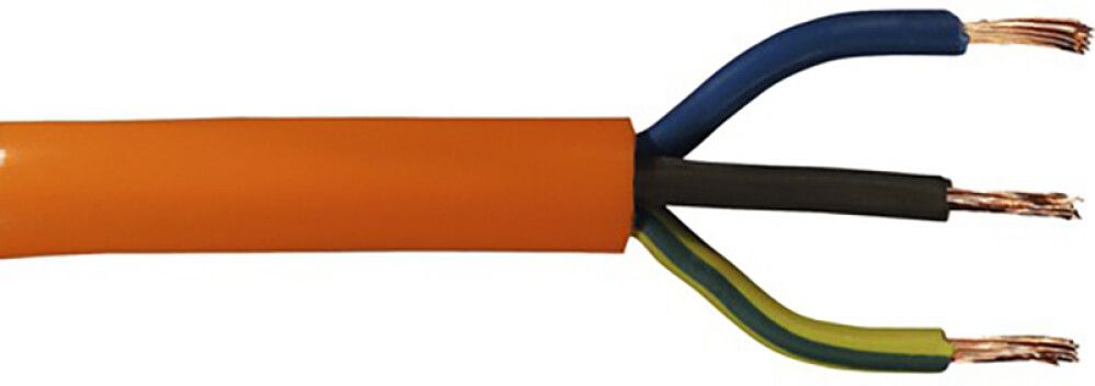 Asennuskaapeli Kabelexpress PUR H07BQ-F 3Gx1,5 oranssi (per metri)