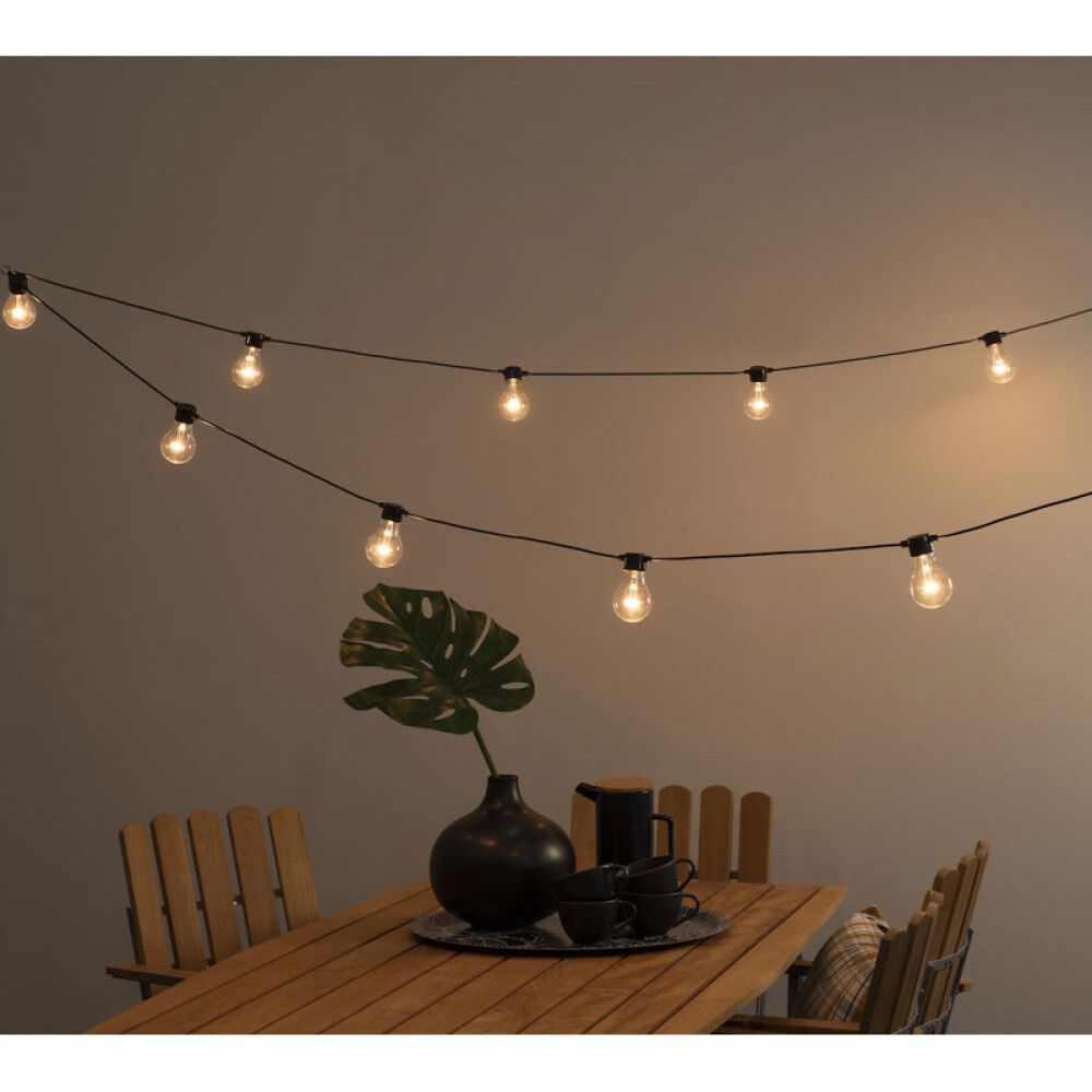 LED-juhlavalosarja Konstsmide Amber