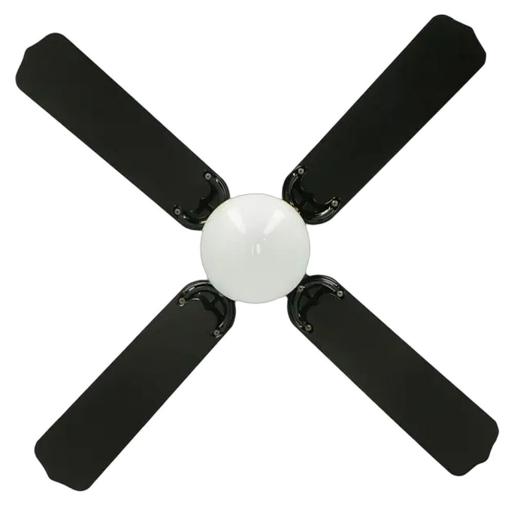 Kattotuuletinvalaisin Voltomat Air Bungonia musta Ø 105 cm