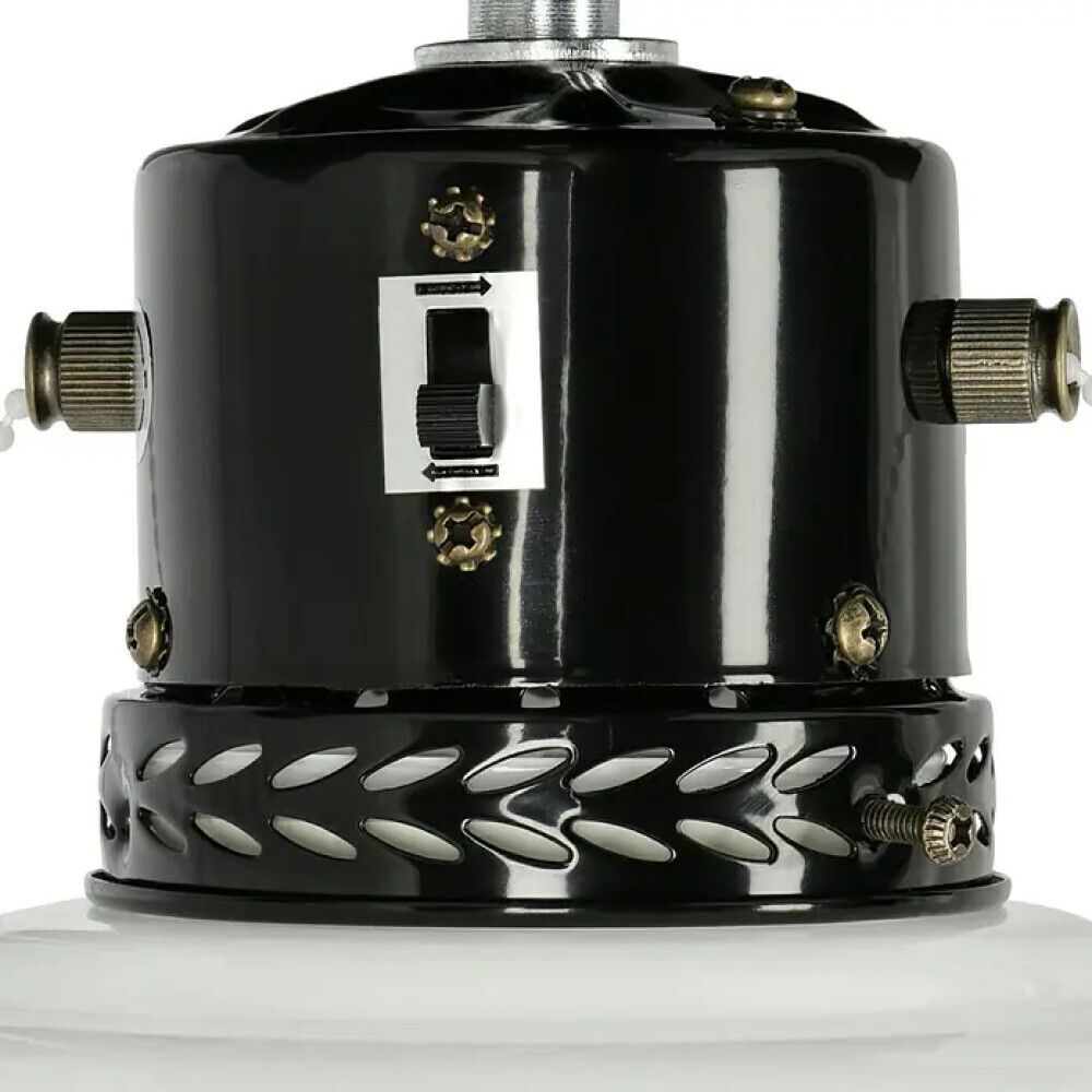 Kattotuuletinvalaisin Voltomat Air Bungonia musta Ø 105 cm