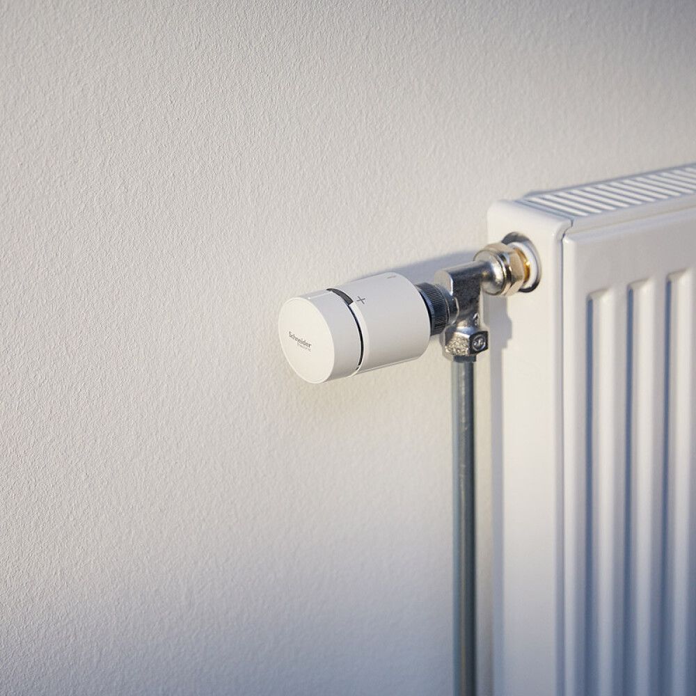 Patteritermostaatti Schneider Electric Wiser iTRV