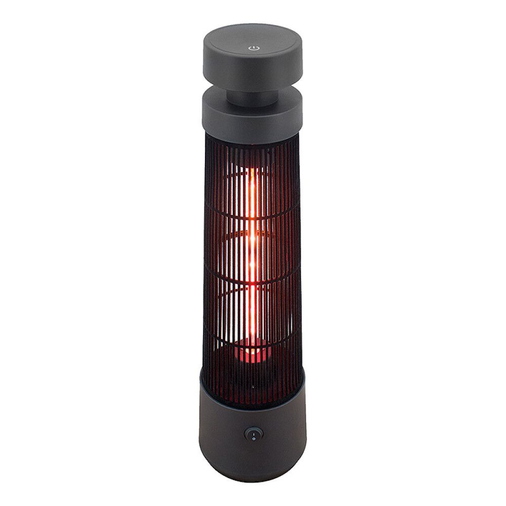 Terassilämmitin HEAT1 ECO High-line Cone 1200 W Musta