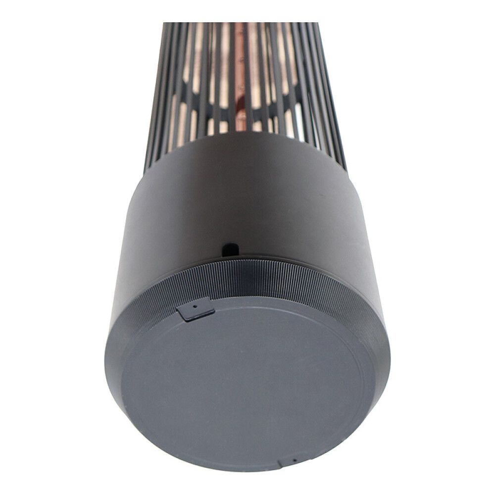 Terassilämmitin HEAT1 ECO High-line Cone 1200 W Musta