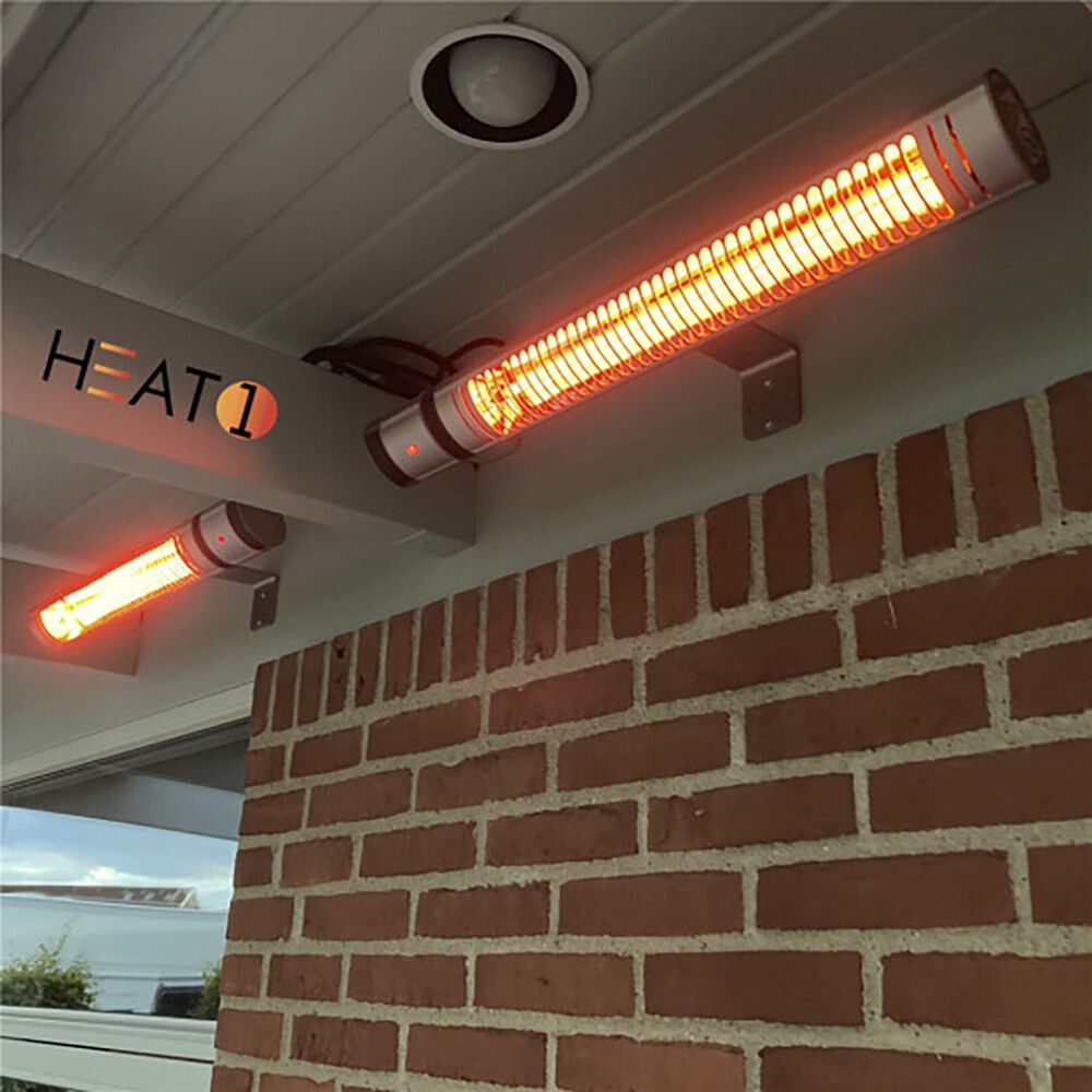 Terassilämmitin HEAT1 ECO High-line 2000 W Hopea