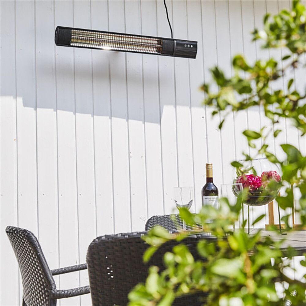 Terassilämmitin HEAT1 ECO Pro-line 2000 W Musta