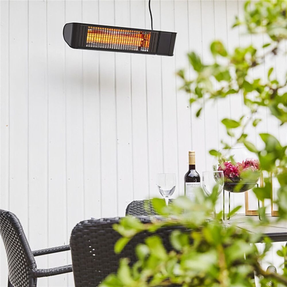 Terassilämmitin HEAT1 ECO Pro-line 2000 W Musta