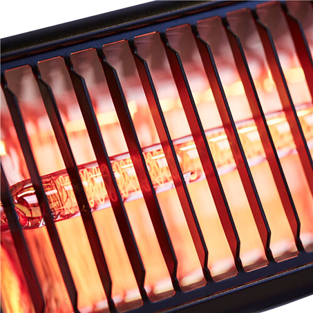 Terassilämmitin HEAT1 ECO Plus-line 2000 W Musta