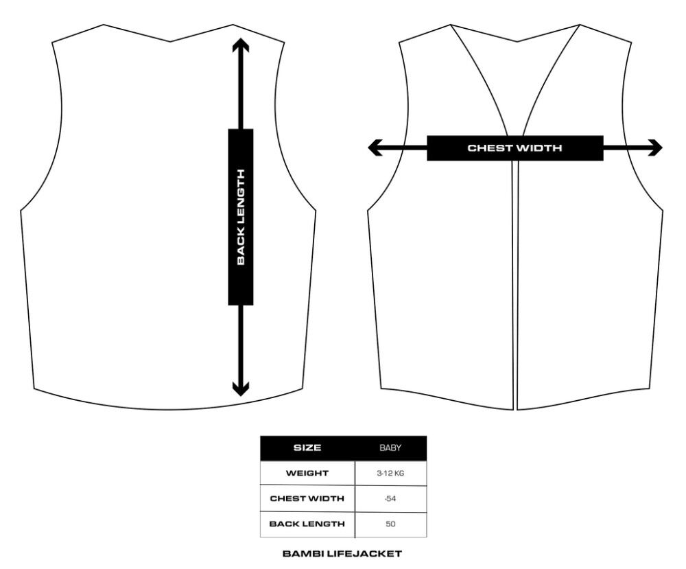 Vauvan pelastusliivi Baltic Bambi keltainen 3-12 kg