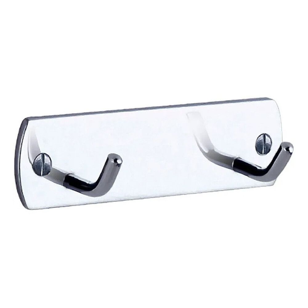 Kaksoispyyhekoukku Beslagsboden Kromi B456K