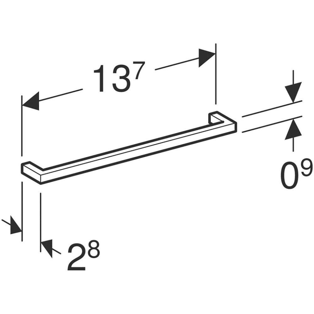 Vedin Ido Elegant kromi 12,8 cm