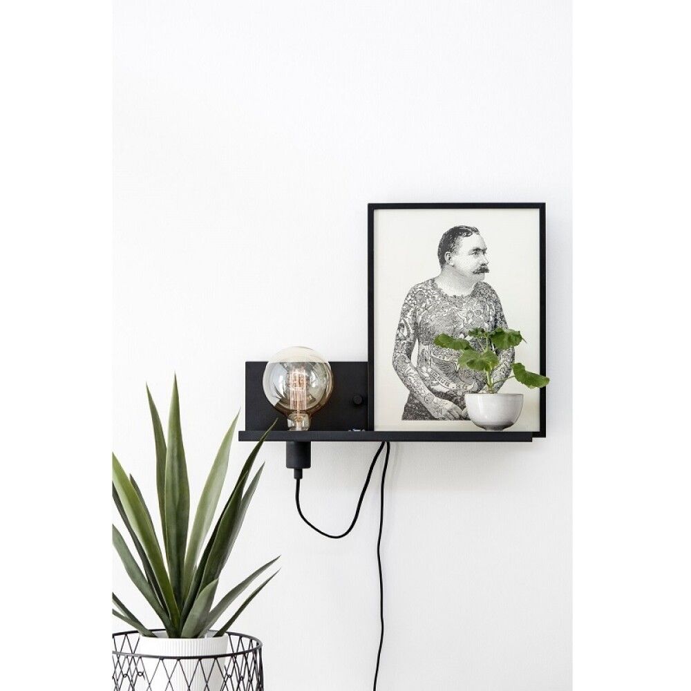 Seinävalaisin Markslöjd Multi Musta