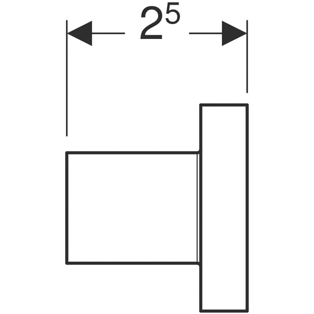 Nuppivedin Ido Elegant RST Ø 2,8 cm