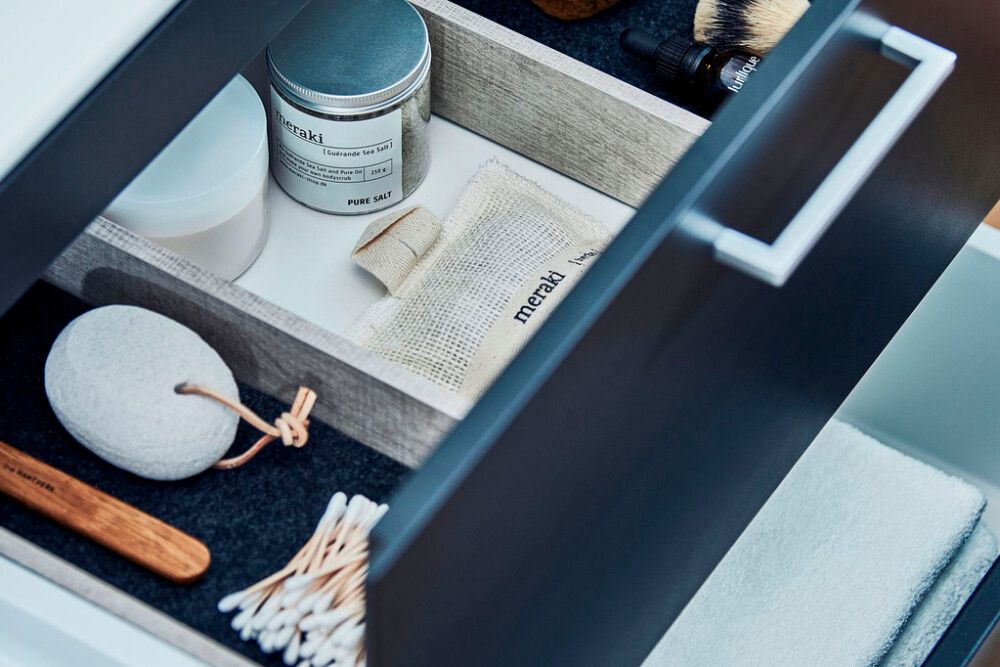 Alakaappi Ido Elegant musta 60 x 46,6 cm