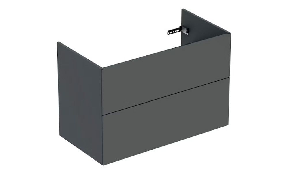 Alakaappi Ido Elegant tummanharmaa 90 x 46,6 cm