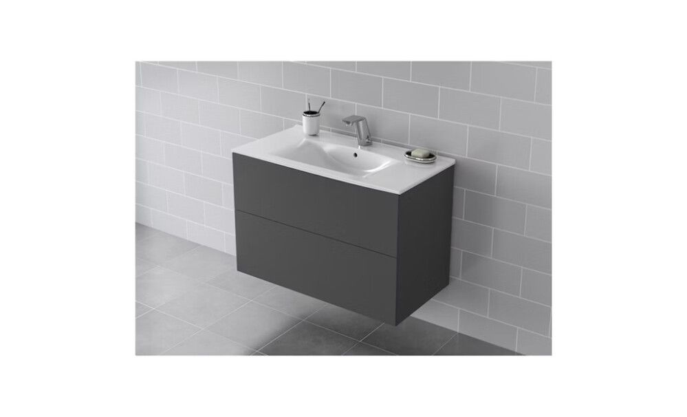 Alakaappi Ido Elegant tummanharmaa 90 x 46,6 cm