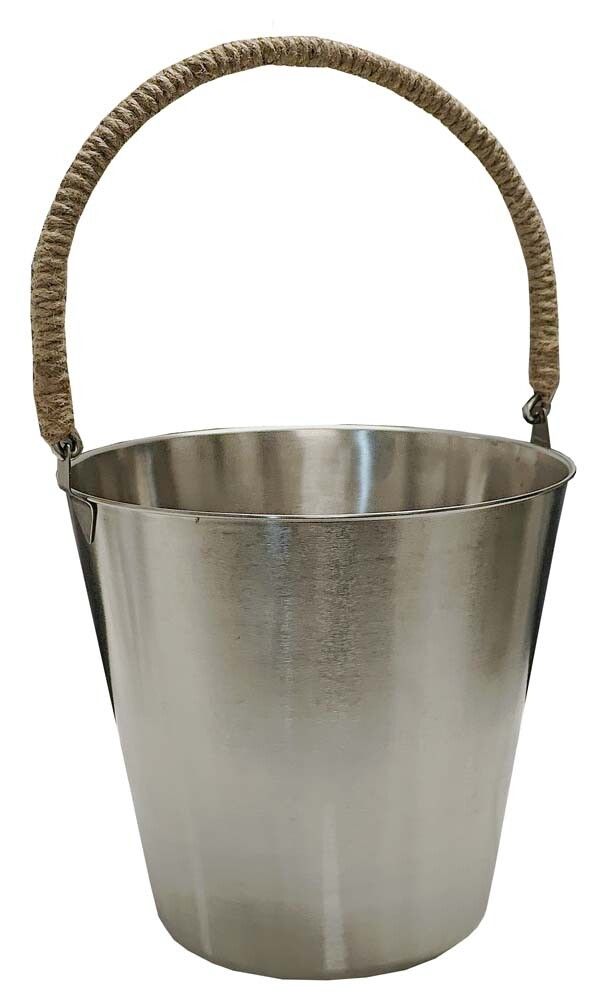 Saunasanko 10 l Ruostumaton Teräs