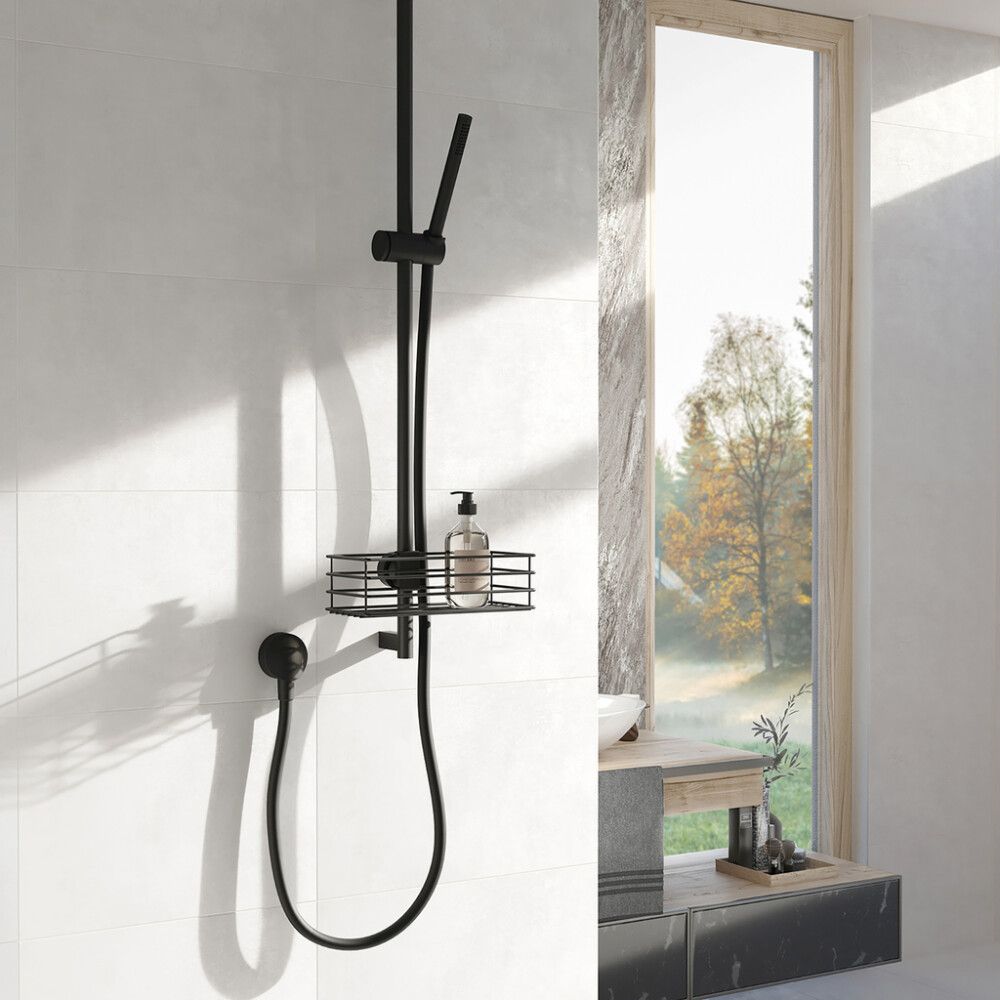 Suihkukori Beslagsboden BB1206 1-os Mattamusta 25 x 12 x 7,2 cm