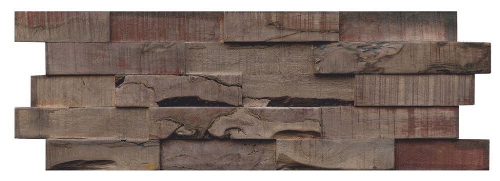 3D-seinäpaneeli Indo Slimwood Charred 560 x 200 x 8-18 mm