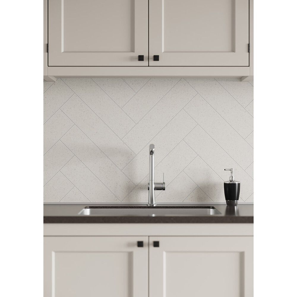 Välitilalevy Fibo Kitchen Board Terrazzo Light KM72 11 x 600 x 580 mm 2 kpl/pkt