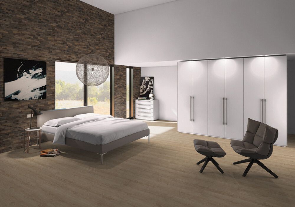 3D-seinäpaneeli Indo Teak FSC Charred 500 x 200 x 10-20 mm