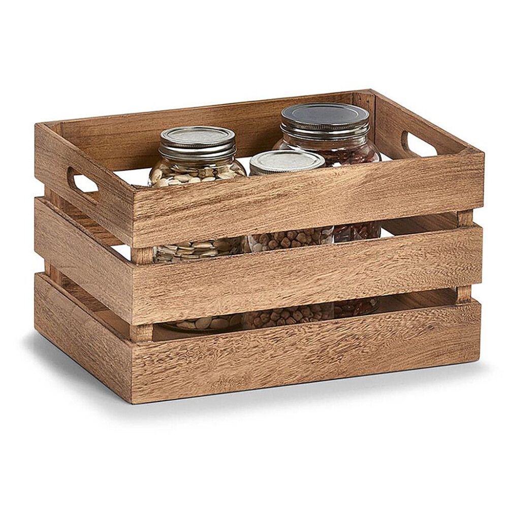 Puulaatikko Zeller Vintage Ruskea 35 x 25 x 20,5 cm