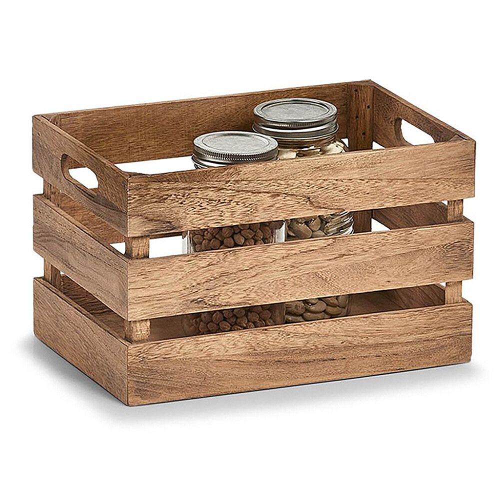 Puulaatikko Zeller Vintage Ruskea 31 x 21 x 19,5 cm