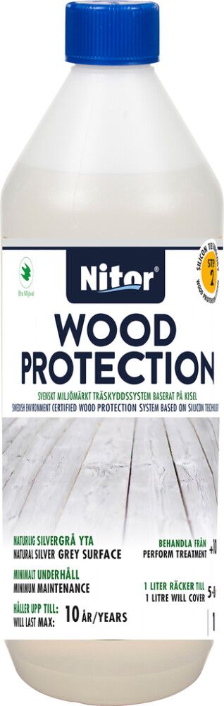 Terassisuoja Nitor Wood Protection Vaihe 2