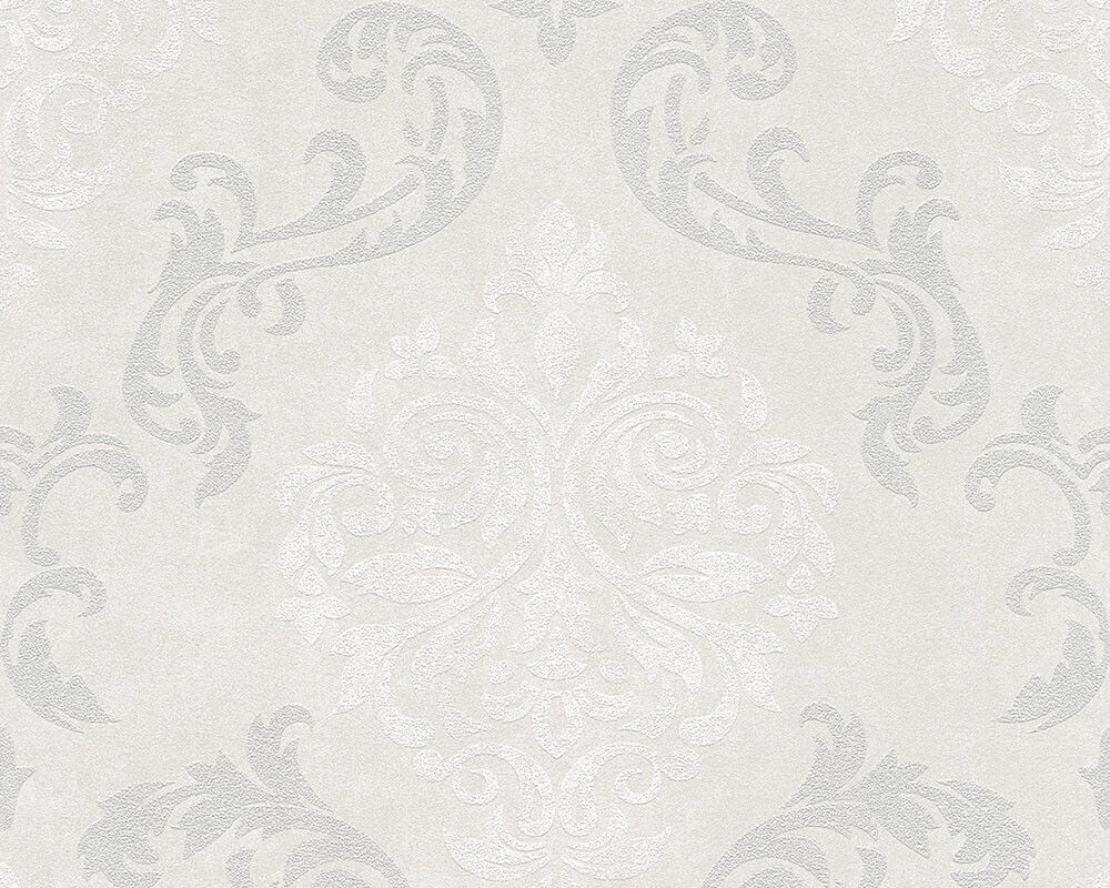 Kuitutapetti Memory II Medaljonki Vaaleanharmaa