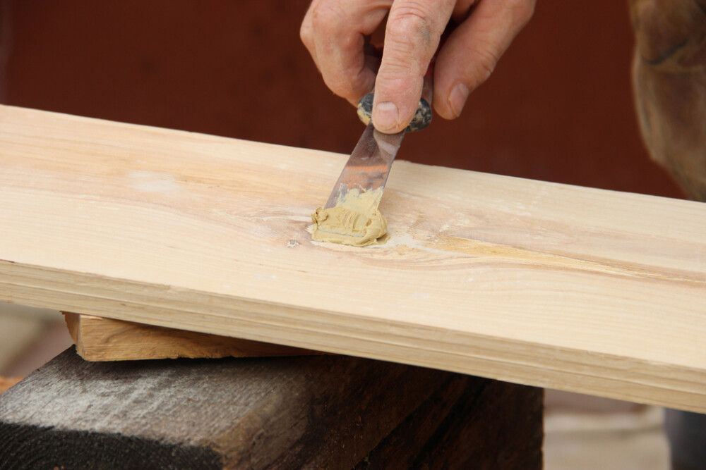 Puukitti Liberon Wood Filler 200 ml Valkoinen