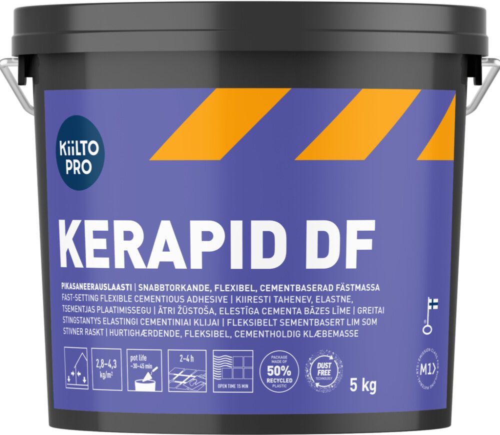 Pikasaneerauslaasti Kiilto Pro Kerapid DF 5 kg