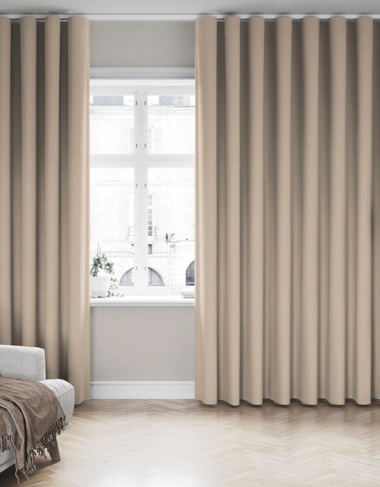 Valmisverho Hasta Dokie Beige 270 x 280 cm