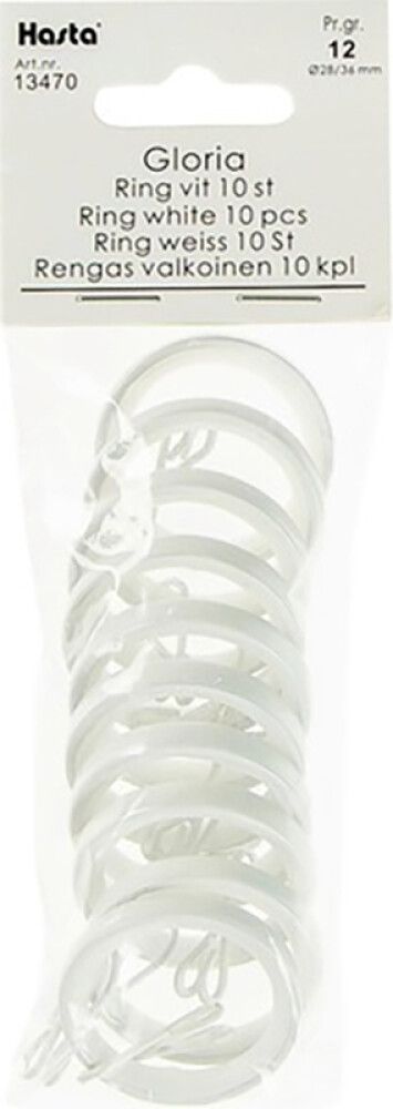 Verhorenkaat Hasta Gloria Valkoinen 28/36 mm
