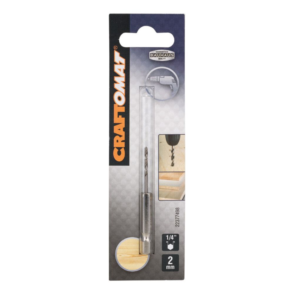 Puuporanterä Craftomat 2mm HEX 1/4”