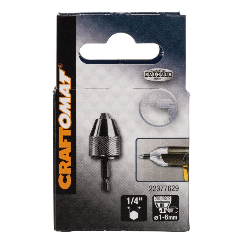 Pikaistukka Craftomat 1/4" 1-6 mm