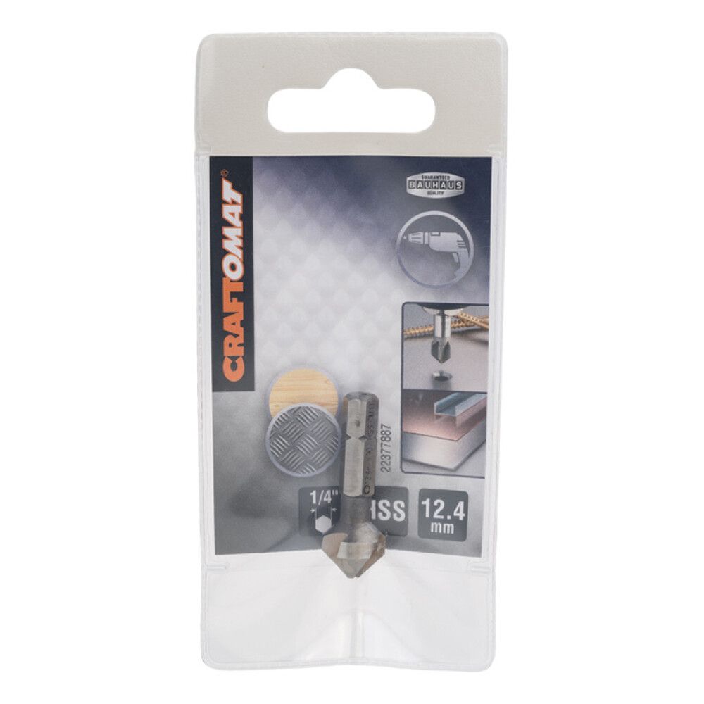 Upotusporanterä Craftomat 12,4 x 35 mm M6